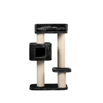 RHR Quality Kratzbaum Devon Rex dunkelgrau