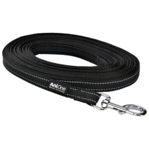 AniOne Schleppleine schwarz 15 m