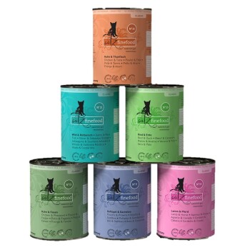 Catz finefood Nassfutter Katze Classic Adult 6x400 g Multipack 2