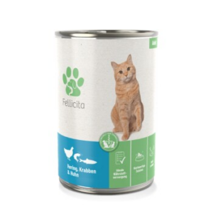 Fellicita Hering, Krabben & Huhn 6x 400g