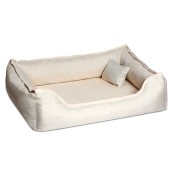 Tierlando DONALD ORTHO Hundebett Anti Haar M L XL XXL 80 100 120 150cm creme 1,5 m, 25 cm, 1 m