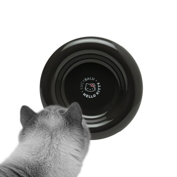 LucyBalu DROP Katzennapf - Hello Kitty Edition schwarz
