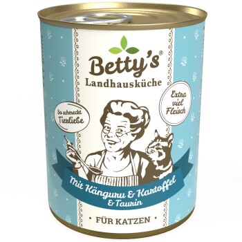Betty's Landhausküche mit Känguru & Kartoffel 6x400 g