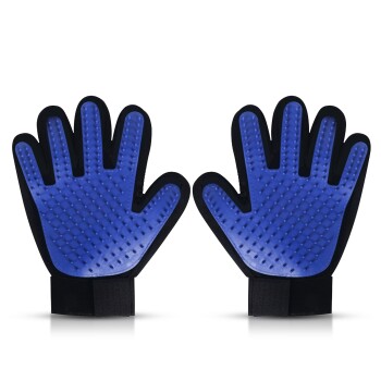 Petsation Massagehandschuhe Paar für Hund, Katze, Pferd