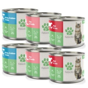 Fellicita Mixpaket Nr. 3 Multiprotein 6x 200g