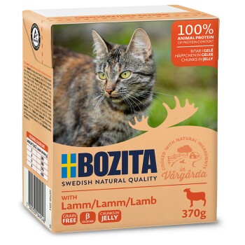 BOZITA Häppchen in Gelee 6x370g Lamm