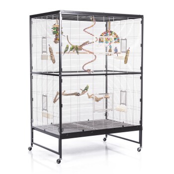 Montana Cages Voliere Casa 120 hellgrau/ dunkelgrau