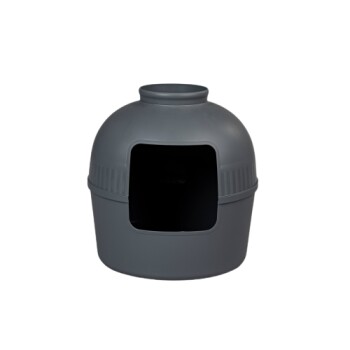 RHR Quality Katzentoilette Flower XXL anthrazit