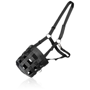 Equinate Fressbremse Grazeguard mit Polsterband WB (Warmblut)
