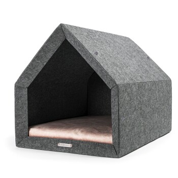 Rexproduct Pethome 2.0 dunkelgrau grau/ rosa L