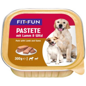 FIT+FUN Pastete mit Lamm und Wild 18x300 g