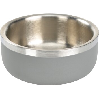 more Lifestyle Edelstahlnapf Premier grau 350 ml