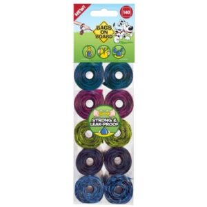 SIMPLE SOLUTION Bags on Board 140 Kotbeutel – Bunt