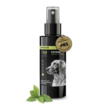 Peticare Anti-Kriebelmücken Gnitzen Spray für Hunde, Sommerekzem vorbeugen 100 ml