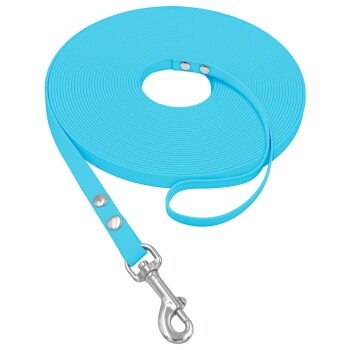 bio-leine bis 8kg für Minis Schleppleine azurblau 7,5 m