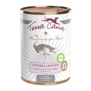 Terra Canis Hypoallergen Adult 6x400g Strauss mit Pastinake