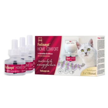 Felisept Home Comfort Nachfüllflakon für Katzen 3x45 ml