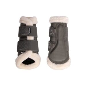 4Horses Gamaschen Soft Protect Mesh grau L