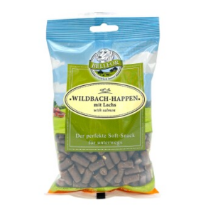 Bellfor Soft Snacks für Hunde mit Lachs - Wildbach-Happen - 200g