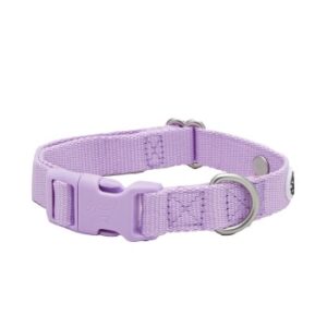 Barkalot Hundehalsband Recyceltes Polyester flieder L