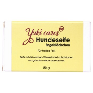 Yuki Cares Hundeseife Engelslöckchen für helles Fell 80g