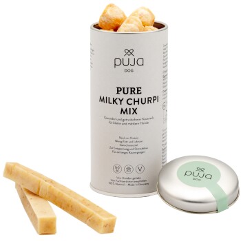 PUJA Snacks Milky Churpi Mix für mittlere Hunde 165g