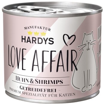 Hardys LOVE AFFAIR 6x200g Huhn & Shrimps