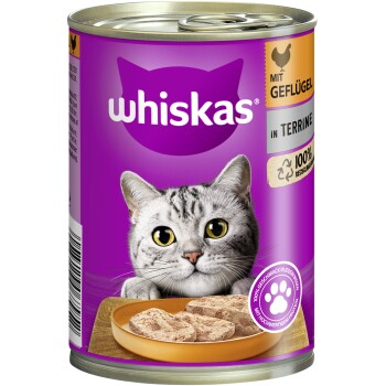 Whiskas Adult 1+ Terrine 12x400g Geflügel