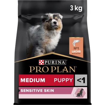 PRO PLAN Puppy Medium Sensitive Skin Lachs 3 kg