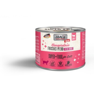MAC's Nassfutter Katze Monoprotein Adult Frisches Pferd 6x200 g