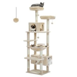 Pawz Road Großer Katzenbaum 184 cm beige