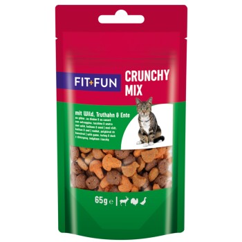 FIT+FUN Crunchy Pockets Wild und Geflügel 7x65 g
