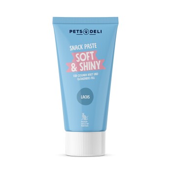 Pets Deli Snack Paste Soft & Shiny mit Lachs 75 g