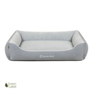Doctor Bark Hundebett GreenLabel hellgrau S