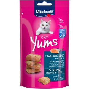 Vitakraft Cat Yums mit Lachs 9x40 g