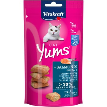 Vitakraft Cat Yums mit Lachs 9x40 g