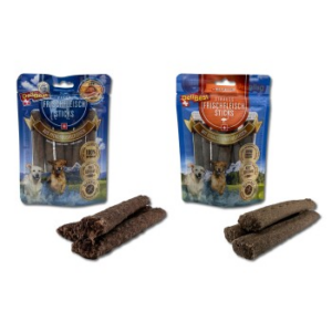 DeliBest Mixery Bundle Pferde- & Straussenfleisch Sticks 10cm 2x85g