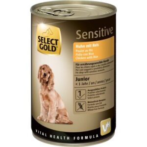 SELECT GOLD Sensitive Junior Huhn und Reis 12x400 g