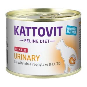 KATTOVIT Feline Diet Nassfutter Katze Urinary Adult Kalb 12x185 g