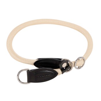 Lionto Hundehalsband, Retrieverhalsband beige M