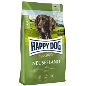 HAPPY DOG Sensible Trockenfutter Hund Adult, Neuseeland, Lamm 1 kg