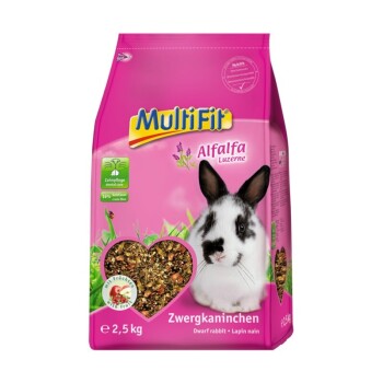 MultiFit für Zwergkaninchen mit Alfalfa 2,5 kg