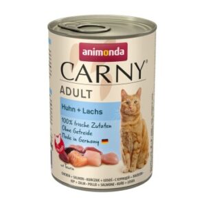 animonda Carny Nassfutter Katze Adult 6x400 g Huhn & Lachs