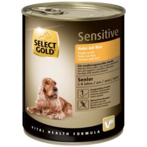 SELECT GOLD Sensitive Senior Huhn und Reis 12x800 g