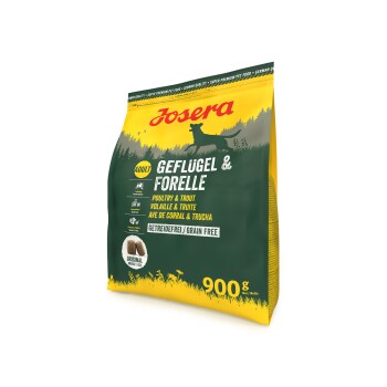 Josera Geflügel & Forelle für sehr aktive Hunde 5x900 g