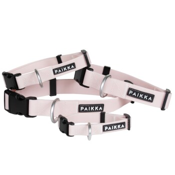 Paikka Glow Collar pale pink 19 cm, 2 cm