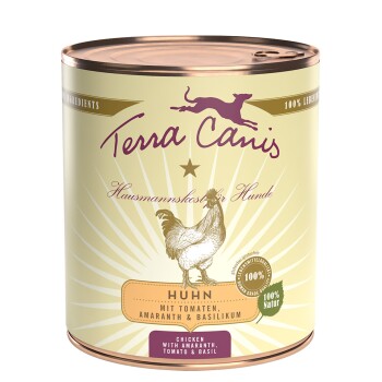 Terra Canis Classic Adult 6x800g Huhn mit Tomaten, Amaranth und Basilikum