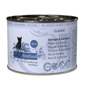 Catz finefood Nassfutter Katze Classic Adult No. 17 Geflügel und Garnele 6x200 g
