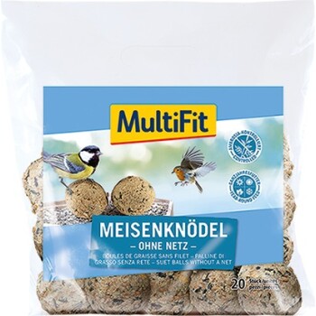 MultiFit Meisenknödel ohne Netz 2x20Stk.