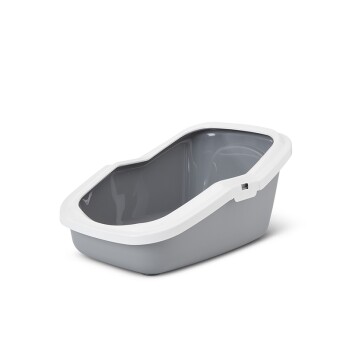 Savic Schalentoilette Aseo weiss-cool grau